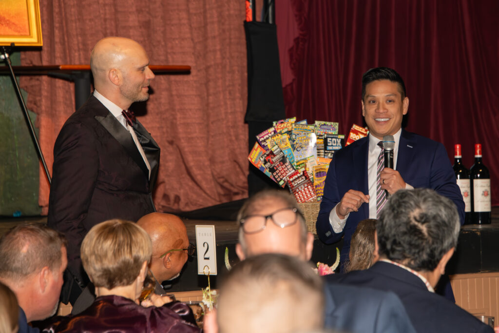 ServiceSource Foundation Trustee Albert Wu at Wine in the Woods